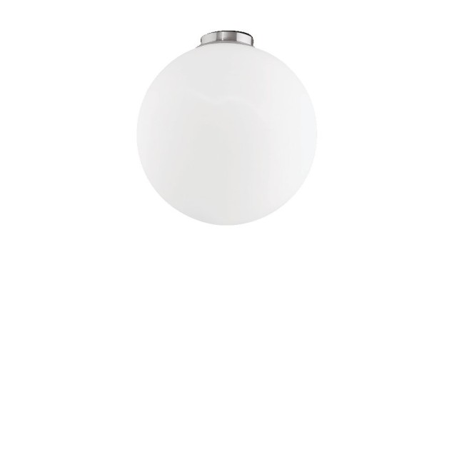 Ideal Lux Mapa PL1 D40  plafoniera a sfera, plafoniera sfera soffitto, plafoniera sfera vetro, plafoniera soffitto cameretta