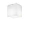 Ideal Lux Luna PL1 Medium plafoniera per esterni in materiale plastico opale E27 42W
