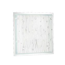 Ideal Lux Ocean PL3 plafoniera design moderno per soggiorno E27 60W