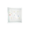 Ideal Lux Ocean PL2 : plafonnier au design moderne pour le salon, E27, 60 W