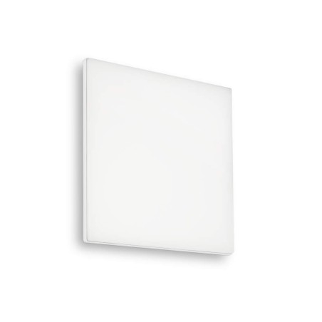 Ideal Lux Mib PL Square plafoniera led in materiale plastico opale per esterni