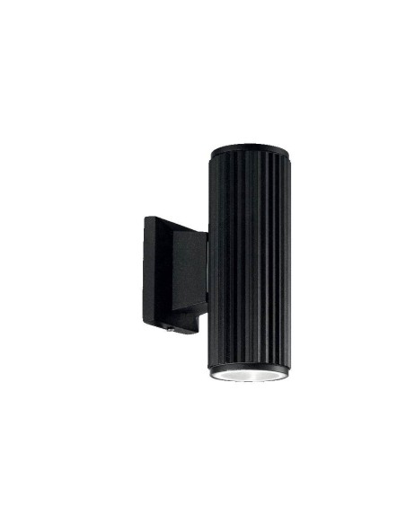 Ideal Lux Base AP2 lampada da parete per esterno in alluminio con doppio diffusore GU10 28W