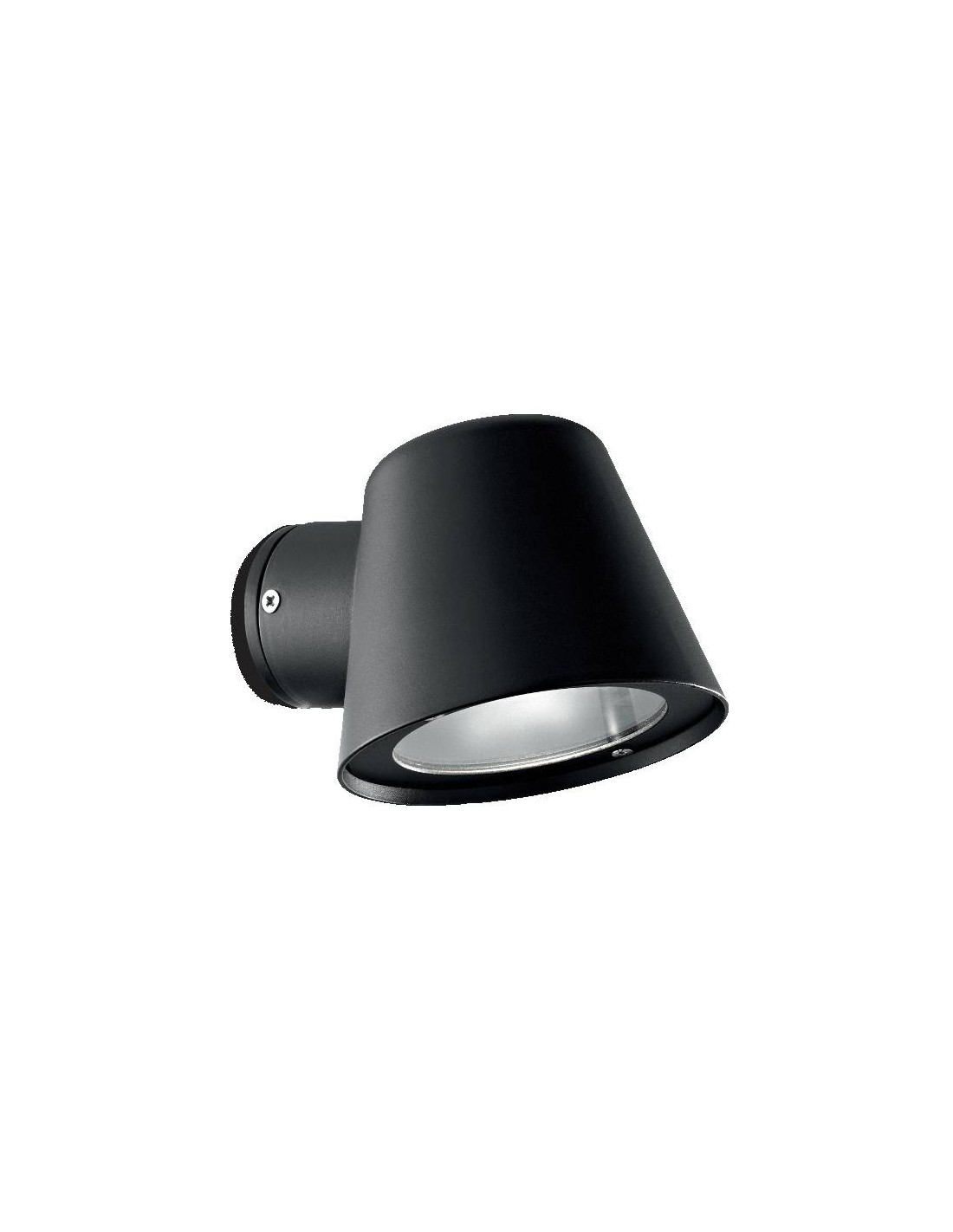 Ideal Lux Gas AP1 : applique murale d'extérieur en aluminium peint, culot GU10, 28 W