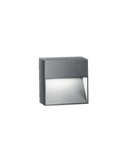 Ideal Lux Down AP1 : applique murale d'extérieur en aluminium peint, G9, 28 W
