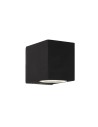 Ideal Lux Up AP1 : applique murale d'extérieur en aluminium peint, G9, 15 W