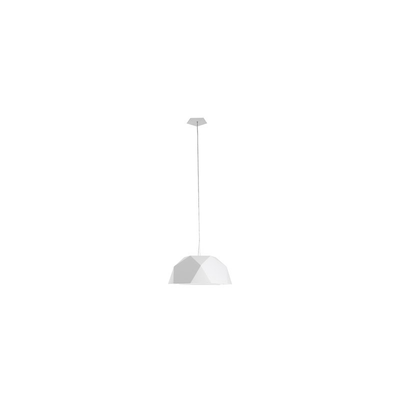 Fabbian Crio sospensione bianco - lampadari moderni on line