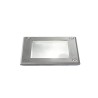 Ideal Lux Park PT1 Square faretto da incasso a suolo o parete con corpo luce in PVC G9 15W