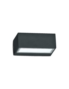 Ideal Lux Twin AP1 Big lampada da parete per esterni in alluminio verniciato G9