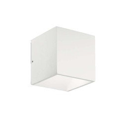 Ideal Lux Rubik AP1 : applique murale d'extérieur à LED en aluminium peint