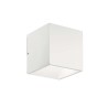 Ideal Lux Rubik AP1 : applique murale d'extérieur à LED en aluminium peint