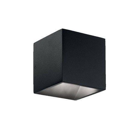 Ideal Lux Rubik AP1 : applique murale d'extérieur à LED en aluminium peint