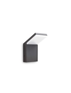 Ideal Lux Style AP lampada da muro led per giardino in alluminio verniciato