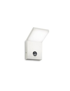 Ideal Lux Style AP Sensor : applique murale LED de jardin avec capteur PIR