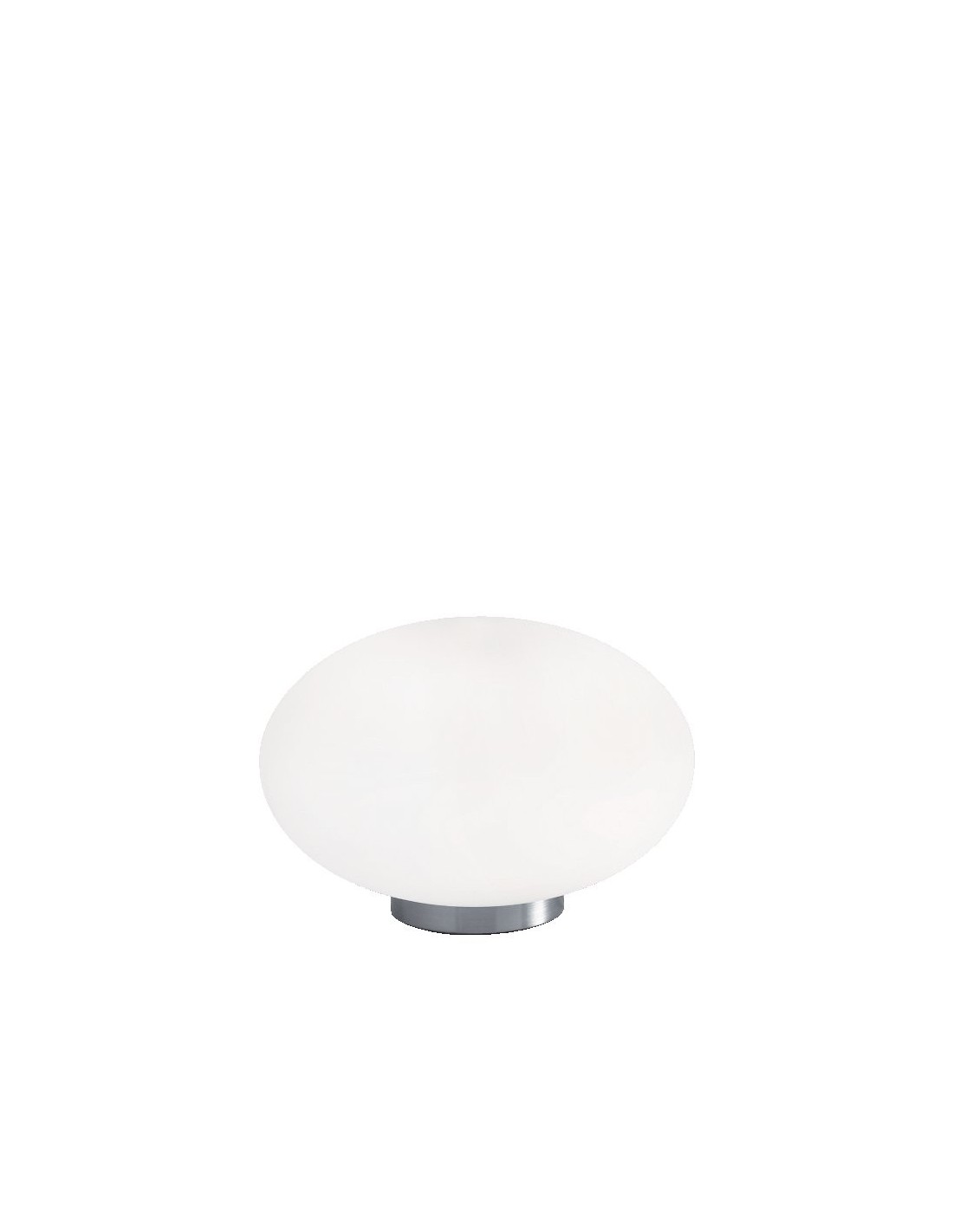 Ideal Lux Candy TL1 : lampes de bureau modernes, lampe de bureau, lampe de table sphérique, lampe de table blanche