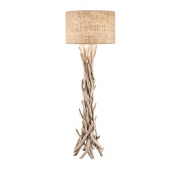 Ideal Lux Driftwood PT1 lampada in legno naturale E27 60W