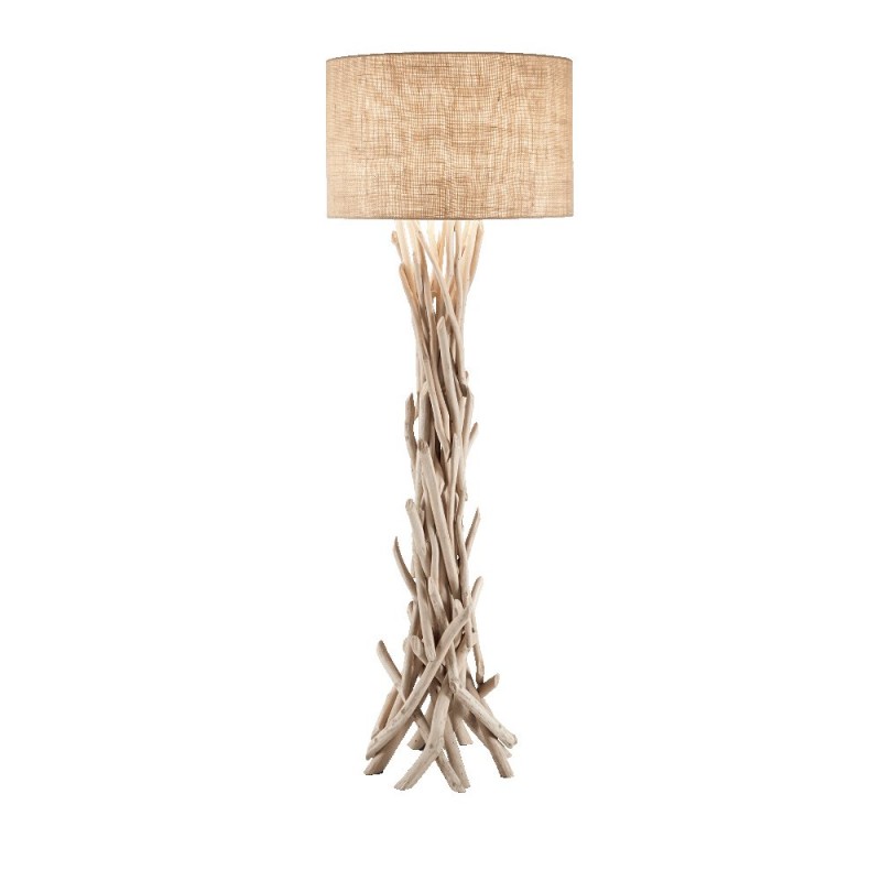Ideal Lux Driftwood PT1 lampada da terra con paralume