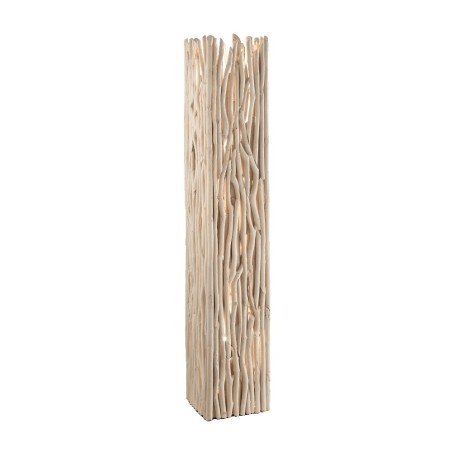 Ideal Lux Driftwood PT2 luce da terra in legno naturale E27 60W