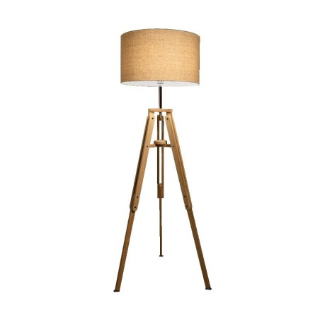 Ideal Lux Klimt PT1 lampada da terra soggiorno in legno naturale E27 60W
