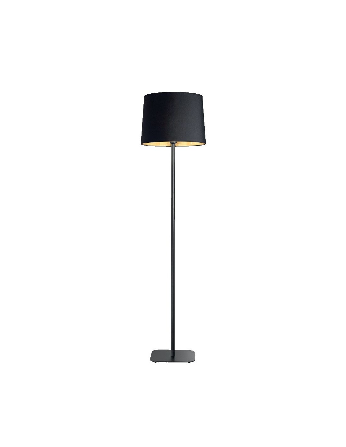 Ideal Lux Nordik PT1, lampadaire avec abat-jour E27 60 W