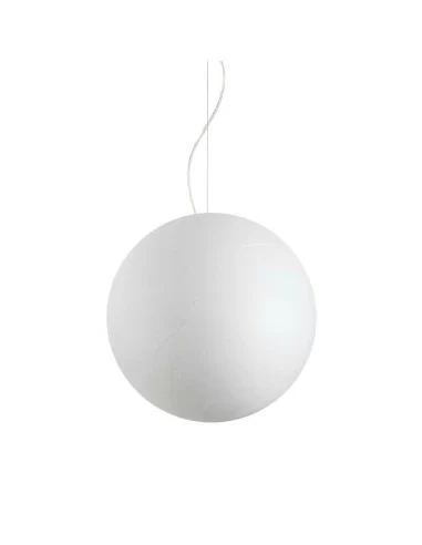 Ideal Lux Carta SP1 D50 sospensione a sfera colore bianco E27 25W
