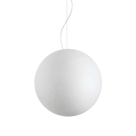 Ideal Lux Carta SP1 D50 sospensione a sfera colore bianco  E27 25W
