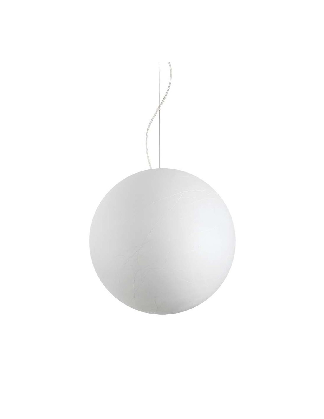Ideal Lux Carta SP1 D50 sospensione a sfera colore bianco  E27 25W
