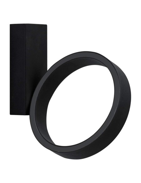 Applique murale LED Rossini ENSO 7 W, noire