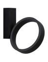 Applique murale LED Rossini ENSO 7 W, noire