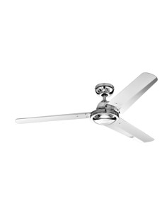 Rossini ELENA ventilatore a soffitto a tre pale cromo