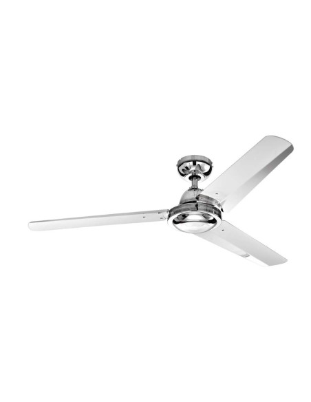 Rossini ELENA, ventilateur de plafond à trois pales, chrome