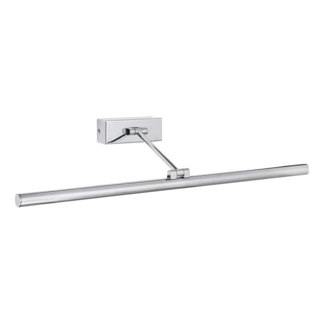 Rossini SAYA applique sopra specchio 12W cromo, applique da parete orientabile, lampade led da specchio bagno.