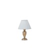 Ideal Lux Firenze TL1, lampe de chevet décorée à la main, E14, 40 W