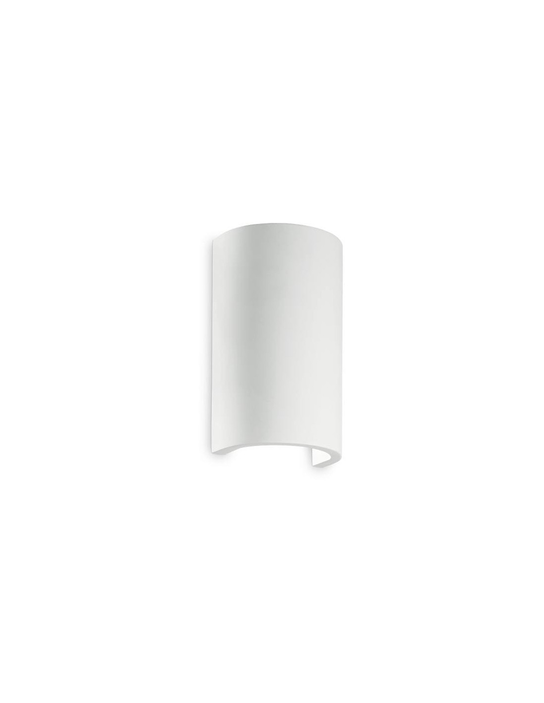 Ideal Lux Flash Gesso AP1 Round : applique en plâtre