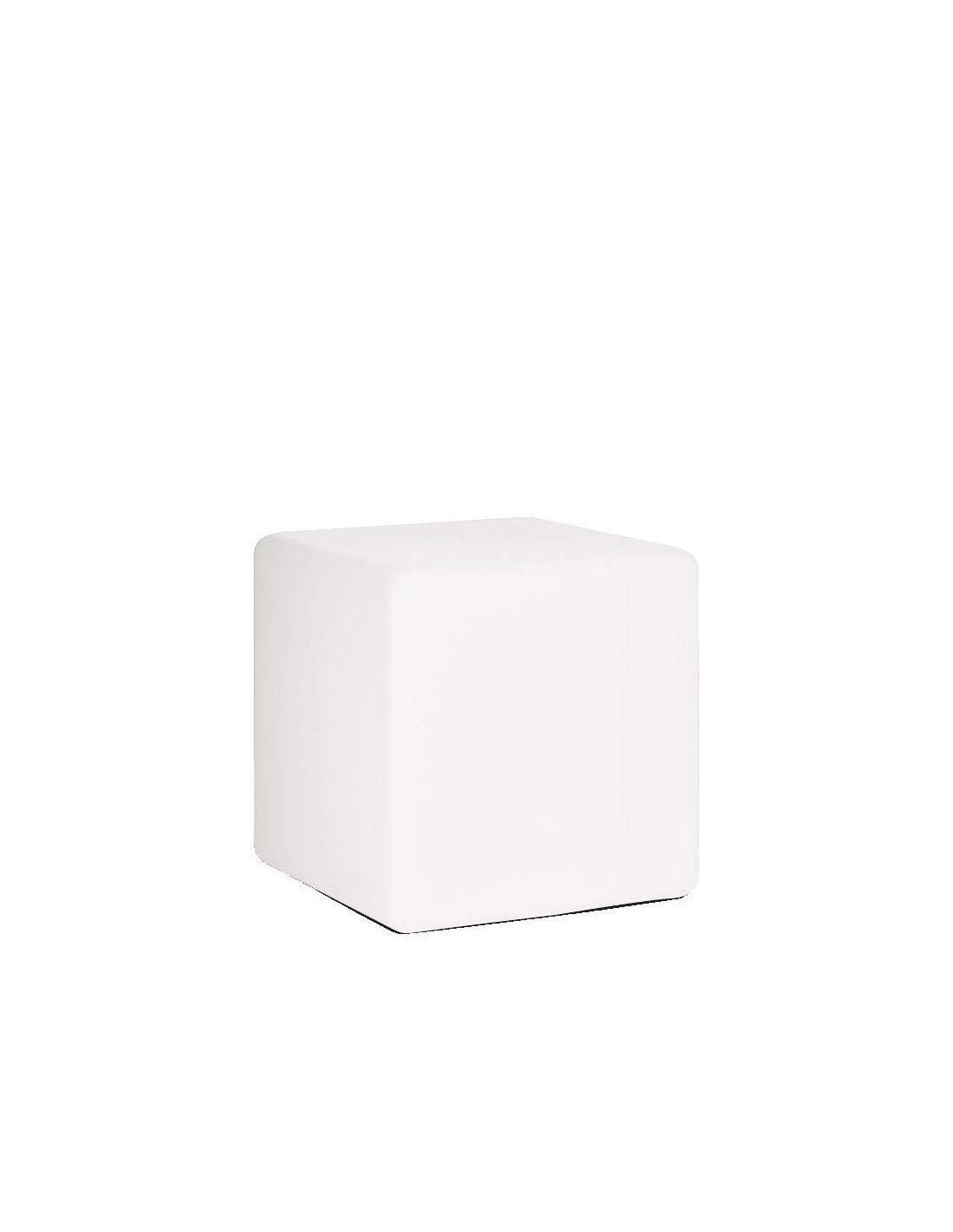 Ideal Lux Luna PT1 D40, lampe cubique de jardin