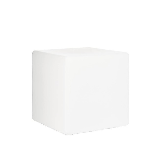 Ideal Lux Luna PT1 D40, lampe cubique de jardin