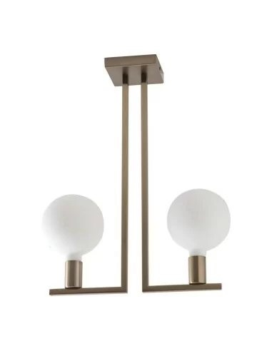 Rossini TWIN lampada da soffitto ottone satinato