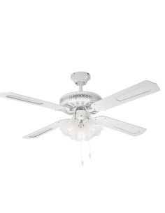 Ventilateur de plafond Rossini TRICIA blanc
