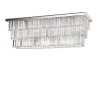 Ideal Lux Martinez PL8 lampada a soffitto in cristallo molato E14 40W
