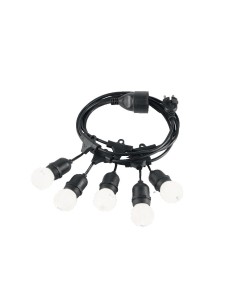 Ideal Lux Fiesta SP5 lampadario per esterni  E27 15W
