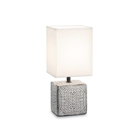 Ideal Lux Kalì-1 TL1, lampe de table avec abat-jour, E14, 40 W
