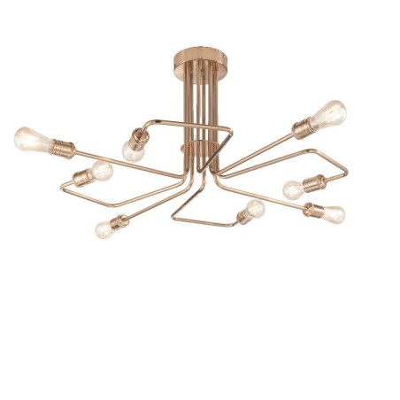 Ideal Lux Triumph PL8 plafoniera in metallo E27 60W