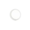 Ideal Lux Universal D17 Round  applique plafoniera bianca con diffusore a led