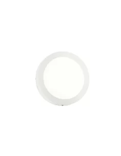 Ideal Lux Universal D22 Round applique bianca con diffusore a led
