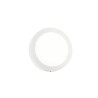 Ideal Lux Universal D22 Round applique bianca con diffusore a led