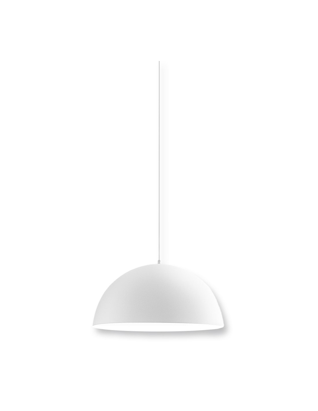 Gea Luce Bonella S/P, lustre de cuisine blanc, E27, 60 W