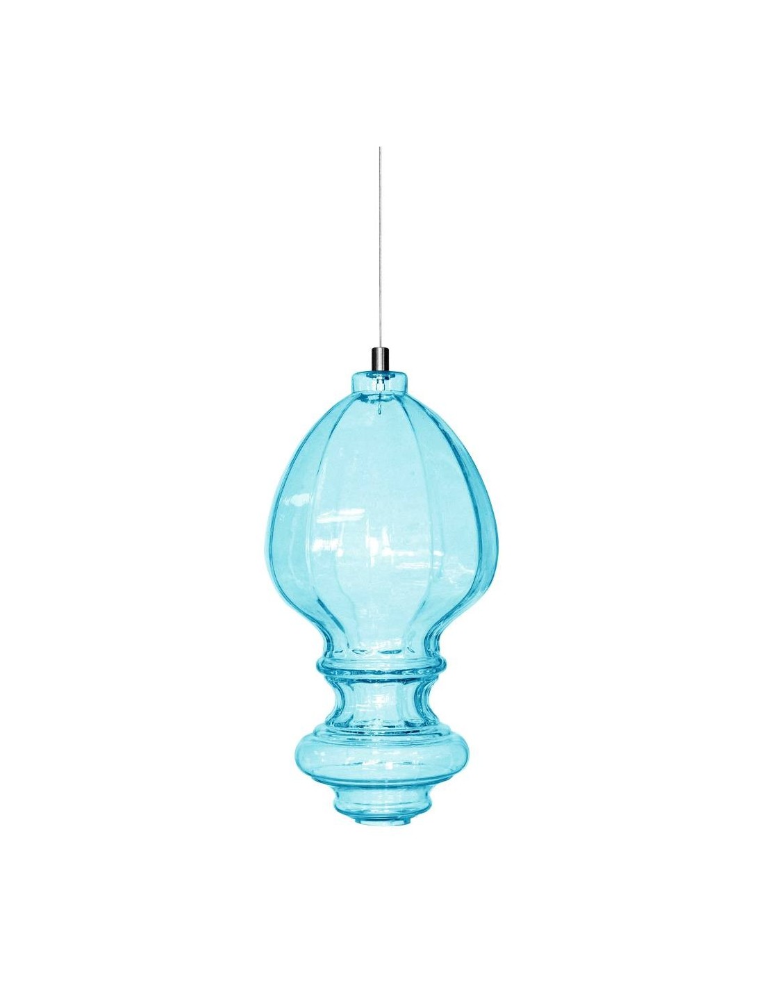 Karman Ceraunavolta AC134 7 T INT diffusore in vetro soffiato Tiffany. Scopri i lampadari economici Karman
