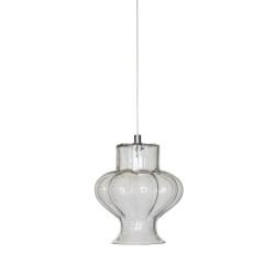 Karman Ceraunavolta AC134 4S INT lampada da soffitto in vetro trasparente. Richiedi lampadari Karman prezzi