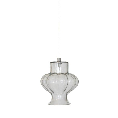 Karman Ceraunavolta AC134 4S INT lampada da soffitto in vetro trasparente. Richiedi lampadari Karman prezzi