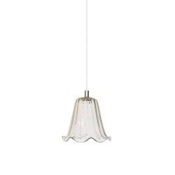Karman Ceraunavolta AC134 3S INT lampada da soffitto in vetro trasparente. Richiedi lampadari Karman prezzi