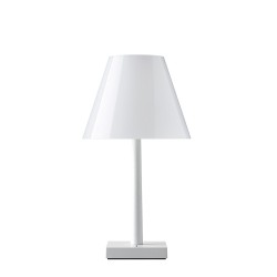 Rotaliana Dina T1 lampada da tavolo bianca